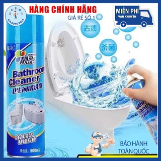 Chai Xịt Rửa Bọt Tuyết Nhà Vệ Sinh Đa Năng Bathroom Cleaner 500ml - Hàng Nội Địa