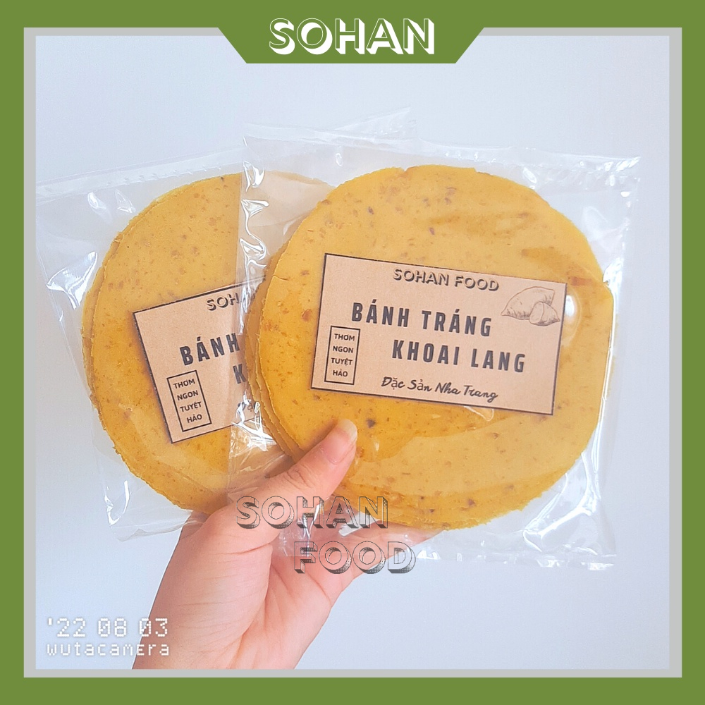 Bánh Tráng Khoai Lang Dẻo Đặc Sản Nha Trang - Sohan Food