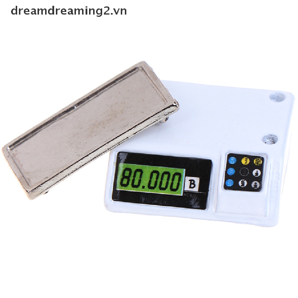 Cân Điện Tử Mini Tỉ Lệ 1: 12 Dành Cho Búp Bê