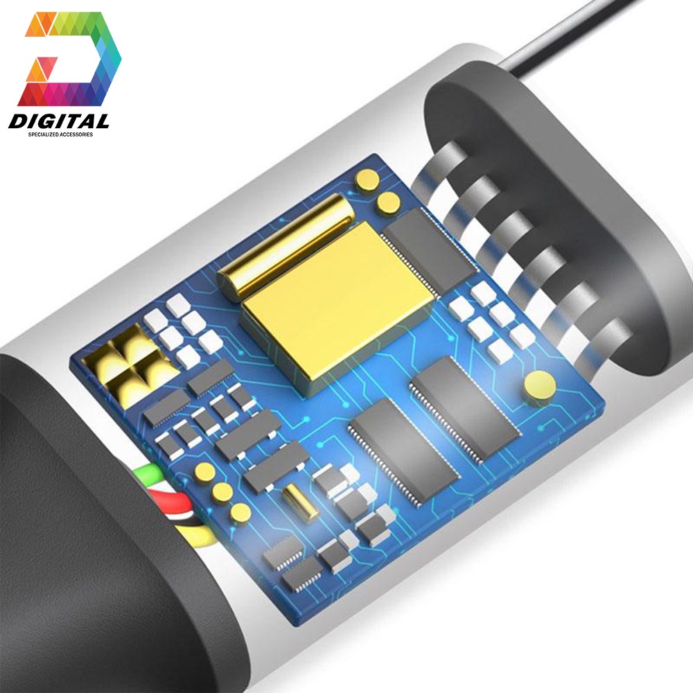 Cáp Sạc Đa Năng 3 Đầu Baseus Dây Dù Siêu Chắc Chính Hãng