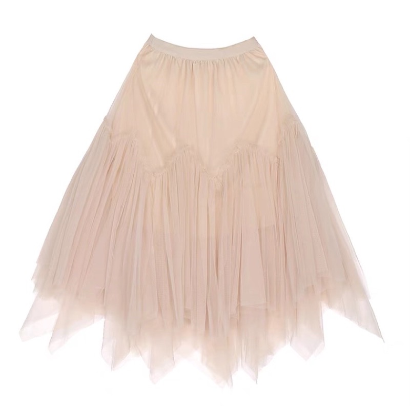 Chân váy boho tua rua ren freesz