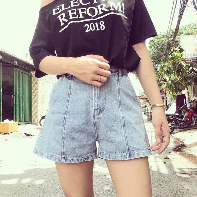Quần sort jean
