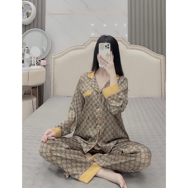 ĐỒ NGỦ PIJAMA 🌸 BỘ NGỦ GUCCI QUỐC DÂN 🌸