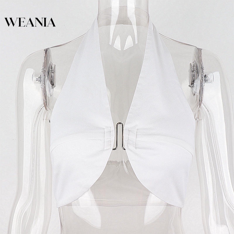 Áo Tank Top Cổ Chữ V Thiết Kế Hở Lưng Quyến Rũ