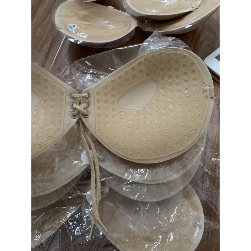 Bra DÁN CÓ DÂY RÚT và CÀI TRƯỚC HÌNH BÀN TAY NÂNG NGỰC