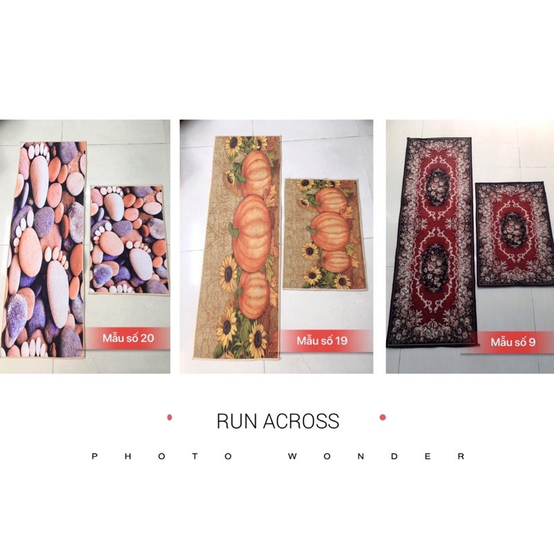 BỘ 2 THẢM BẾP 3D SIÊU XINH | BigBuy360 - bigbuy360.vn