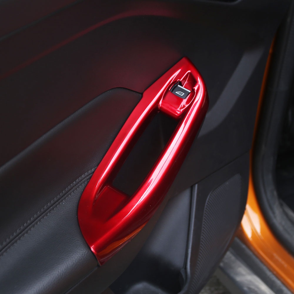 Bộ 4 Viền Bọc Công Tắc Cửa Sổ Xe Hơi Ford Focus 2019-2021 Lhd