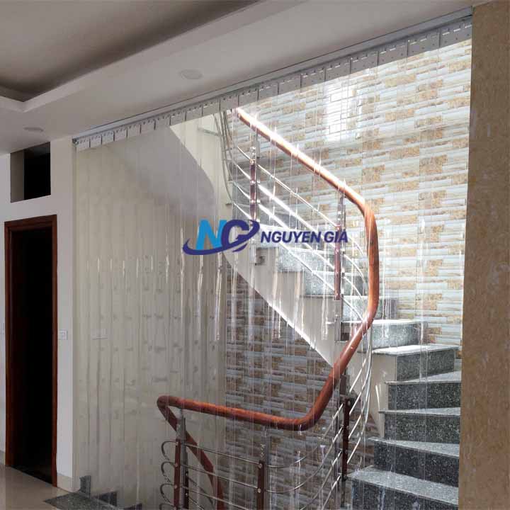 Nhựa PVC dẻo trong suốt bảng rộng 30cm dày 2mm