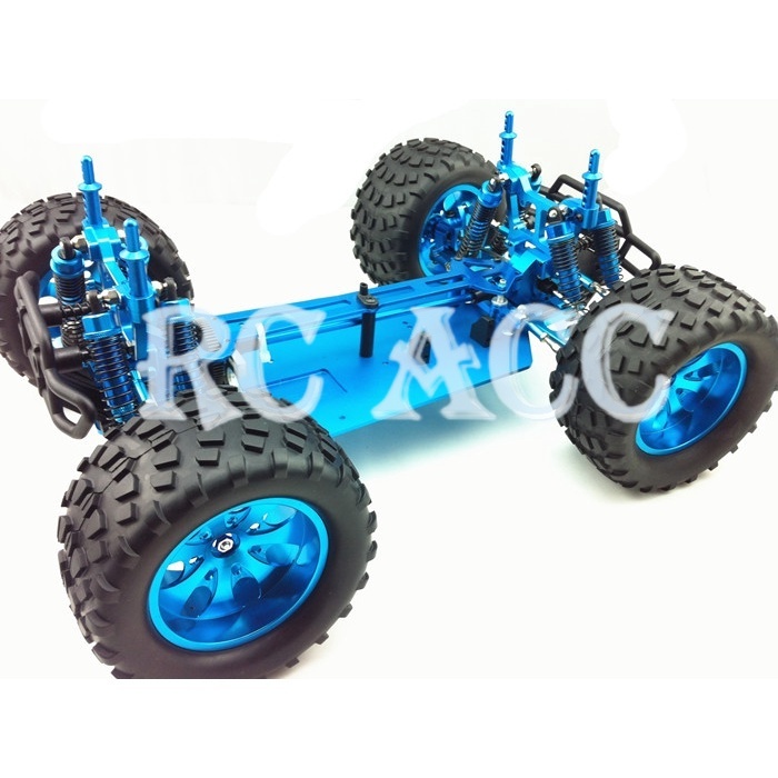 Khung Hợp Kim Nhôm 0400111 Cho Xe Đồ Chơi 1/10 HSP 94107 94170 94118 94111 RC