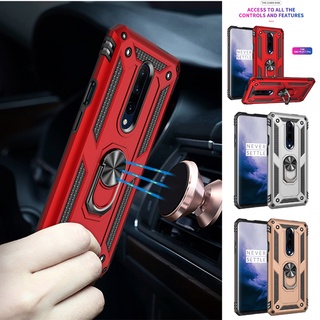 Ốp lưng giáp quân sự chống sốc OnePlus 7 Pro 360° Vỏ giữ chân nhẫn