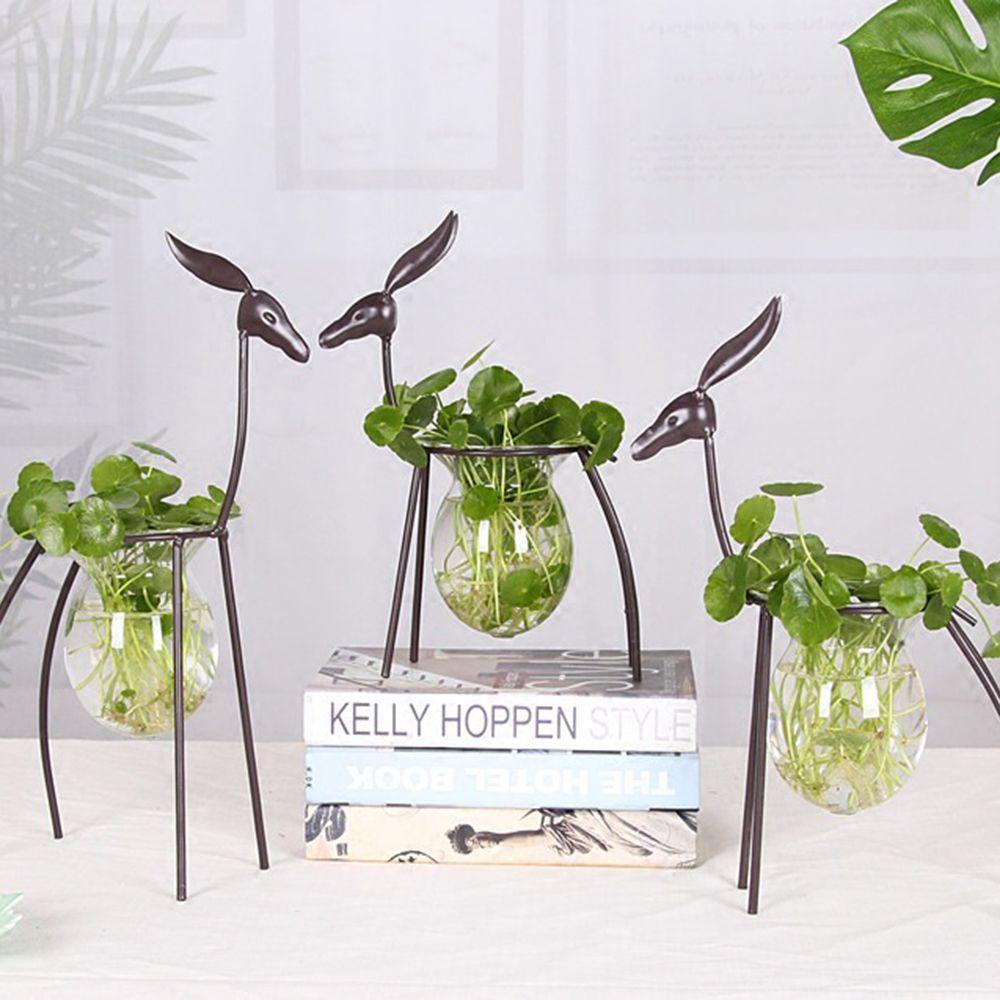 CONOPERY Chậu Hoa Thủy Canh Hình Con Hươu Độc Đáo Trang Trí Nhà Cửa
