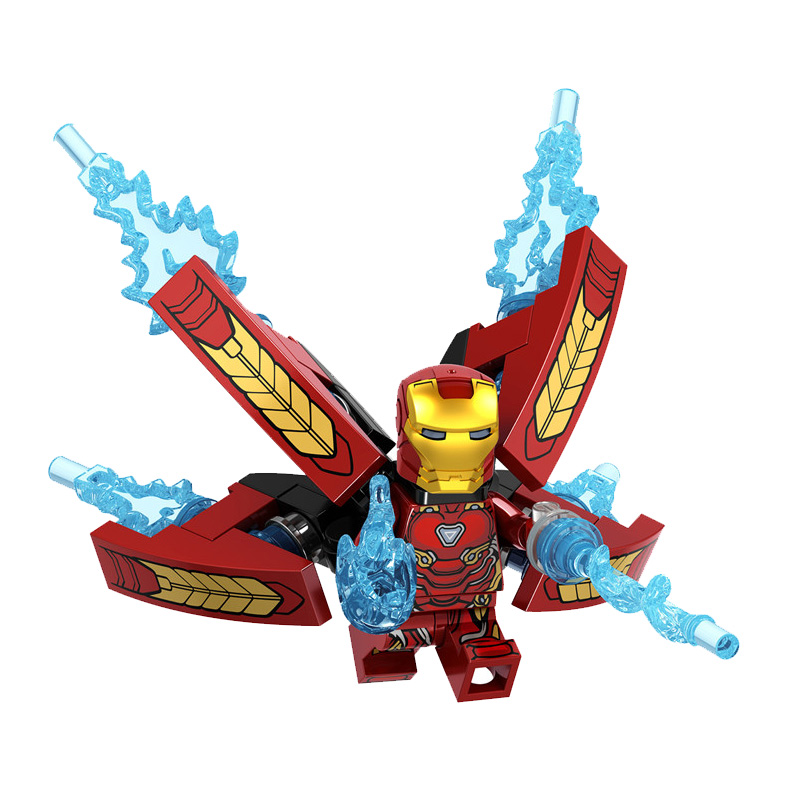 Mô Hình Đồ Chơi Nhân Vật Ironman MK50 Minifigure D009 Marvel Avengers 3