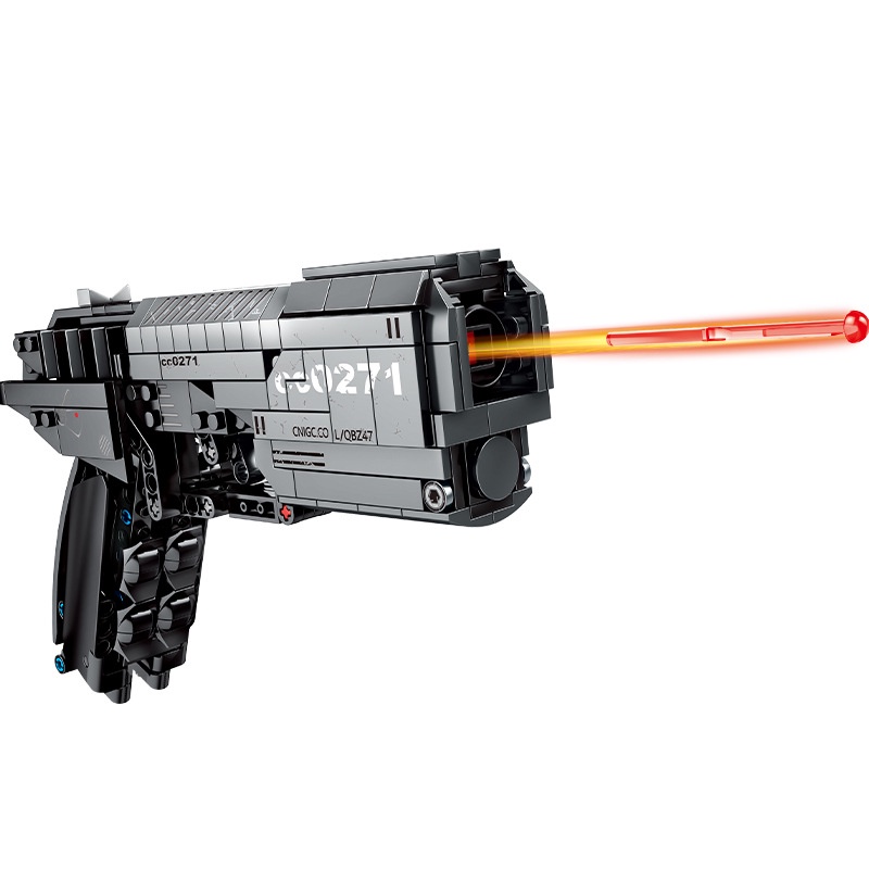 Đồ Chơi Lắp Ghép LEGO Mô Hình Súng Lục DESERTEAGLE Sembo Block PUBG 704301 Với 431 Mảnh Ghép