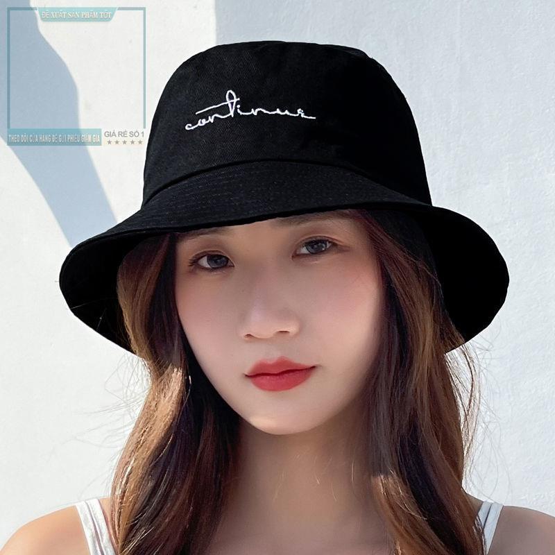 ✉♀◙Mũ ngư dân nữ mới mùa hè hoang dã chống nắng che nắng mũ chậu rửa mặt Hàn Quốc mặt tròn hoang dã khuôn mặt lớn mũ chố