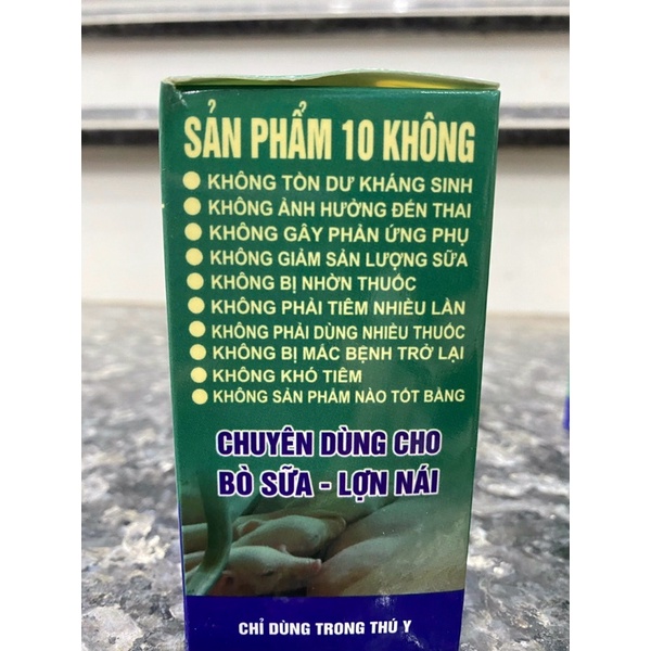 1 lọ CEF 750 dùng cho trâu bò lợn gà chó mèo