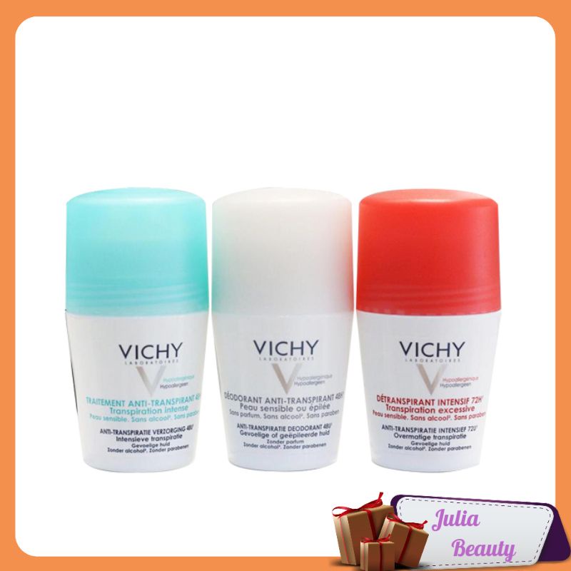 Lăn Khử Mùi Vichy / 𝘍𝘳𝘦𝘦𝘴𝘩𝘪𝘱 / Lăn Nách Giảm Viêm Cánh Cho Da Nhạy Cảm Kéo Dài 48h - 72h - Julia Beauty - Sp35 | BigBuy360 - bigbuy360.vn
