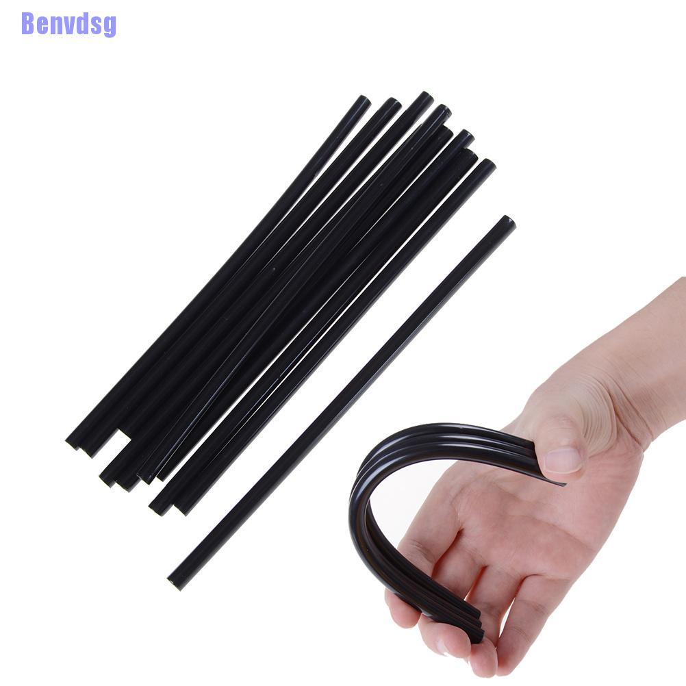 Bộ 10 Cây Nến Màu Đen 7x190mm Chất Lượng Cao