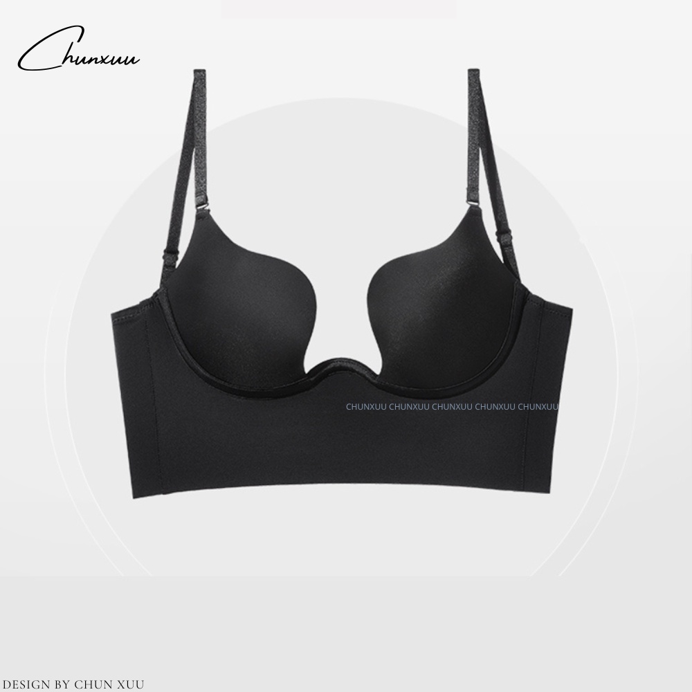 Áo lót nâng ngực có gọng mặc hở lưng ChunXuu vải su mát lạnh dây áo mặc nhiều kiểu -AV51