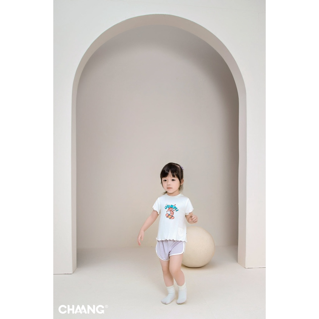 Áo cộc tay, bộ quần áo cộc tay bé gái