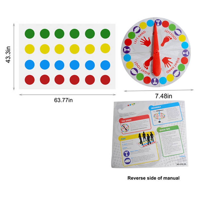 Set trò chơi Twister vui nhộn dành cho gia đình