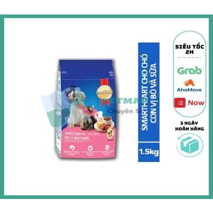 [Rẻ vô địch] [Có sẵn] Thức ăn dành cho chó con Smart Heart
