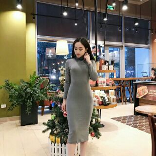 ĐẦM VÁY CỔ LỌ 15 phân