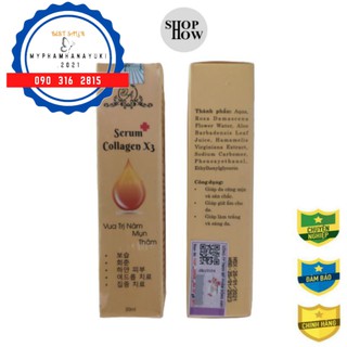 [𝐜𝐡𝐢́𝐧𝐡 𝐡𝐚̃𝐧𝐠] Serum nám X3 Đông Anh - Serum nám X3 collagen 20ml