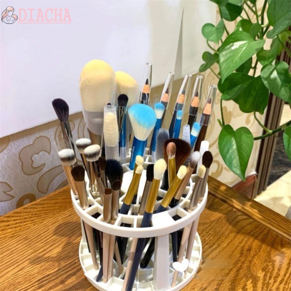 [Hàng mới về] Makeup Brushes Storage Rack Multi-functional Plastic Penholder