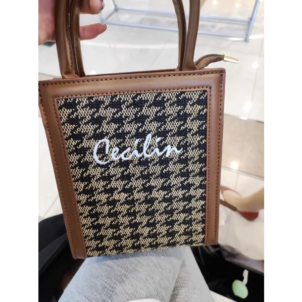 Túi đeo vai/đeo chéo nữ kẻ caro