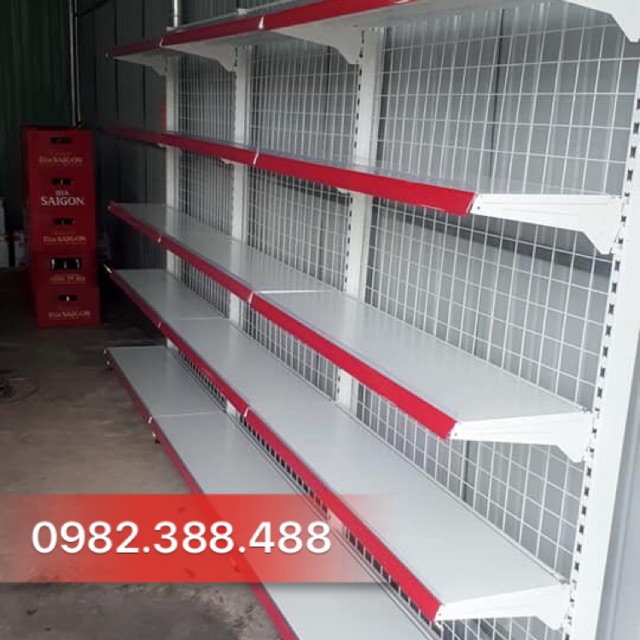 Kệ đơn áp tường cao 1m8 dài 2m7