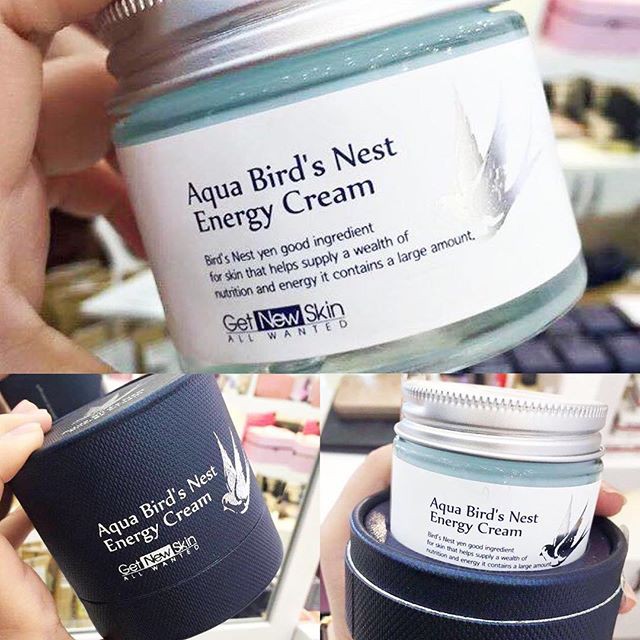 CHÍNH HÃNG 100%] KEM DƯỠNG DA TỔ YẾN AQUA BIRD'S NEST ENERGY CREAM