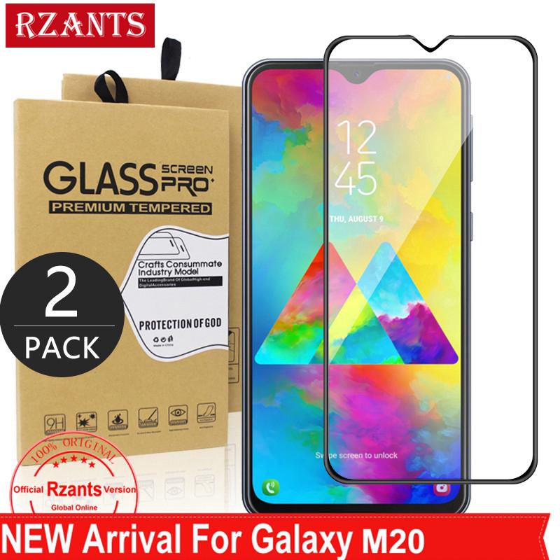 Bộ 2 miếng dán kính cường lực toàn màn hình 9H cho Samsung Galaxy M20 kem 2 bộ dụng cụ làm sạch