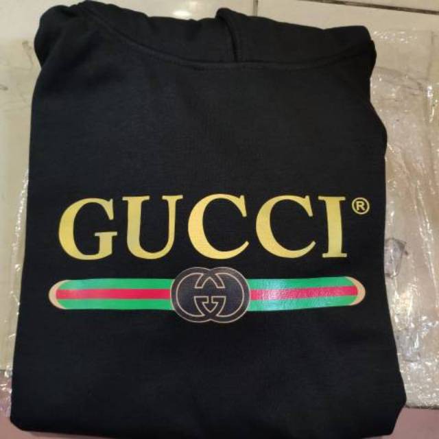 Áo Khoác Hoodie Gucci Phối Khóa Kéo Thiết Kế Trẻ Trung Năng Động