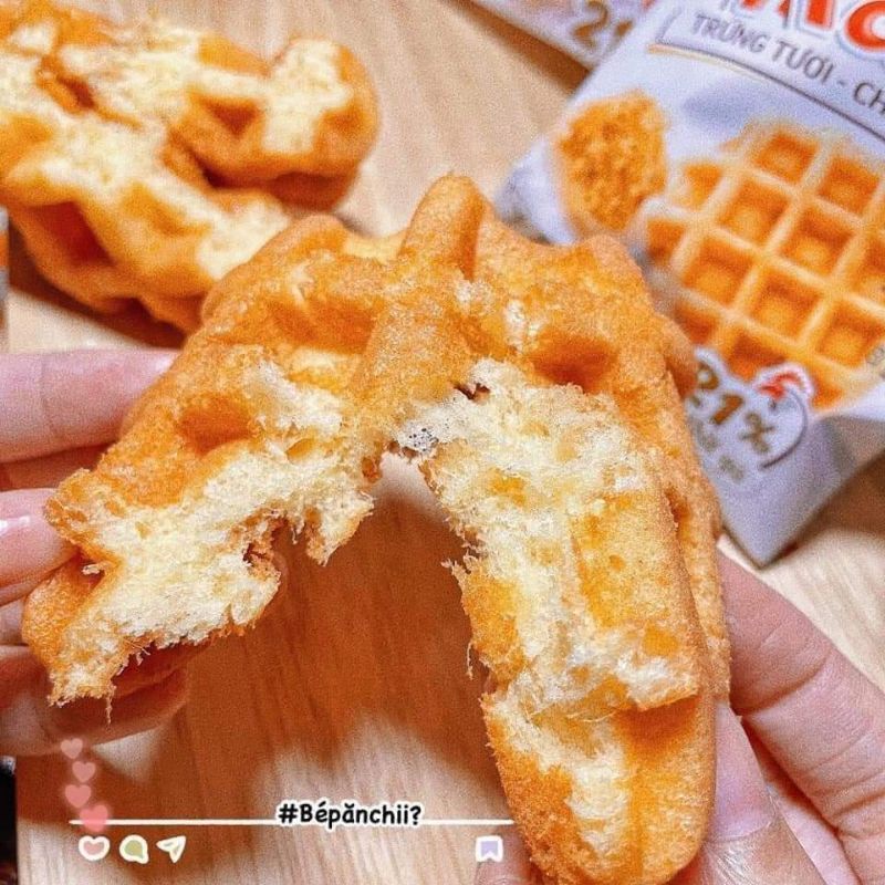 BÁNH KARO CHÀ BÔNG GÀ 2 VỊ TRUYỀN THỐNG VÀ PHÔ MAI HOÀNG KIM BỊCH 156G (1 BỊCH 6 GÓI) | BigBuy360 - bigbuy360.vn