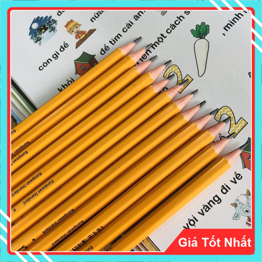 Bút chì gỗ HB ngòi chì sắc nét không chứa chất độc hại dáng bút chì cute SK083