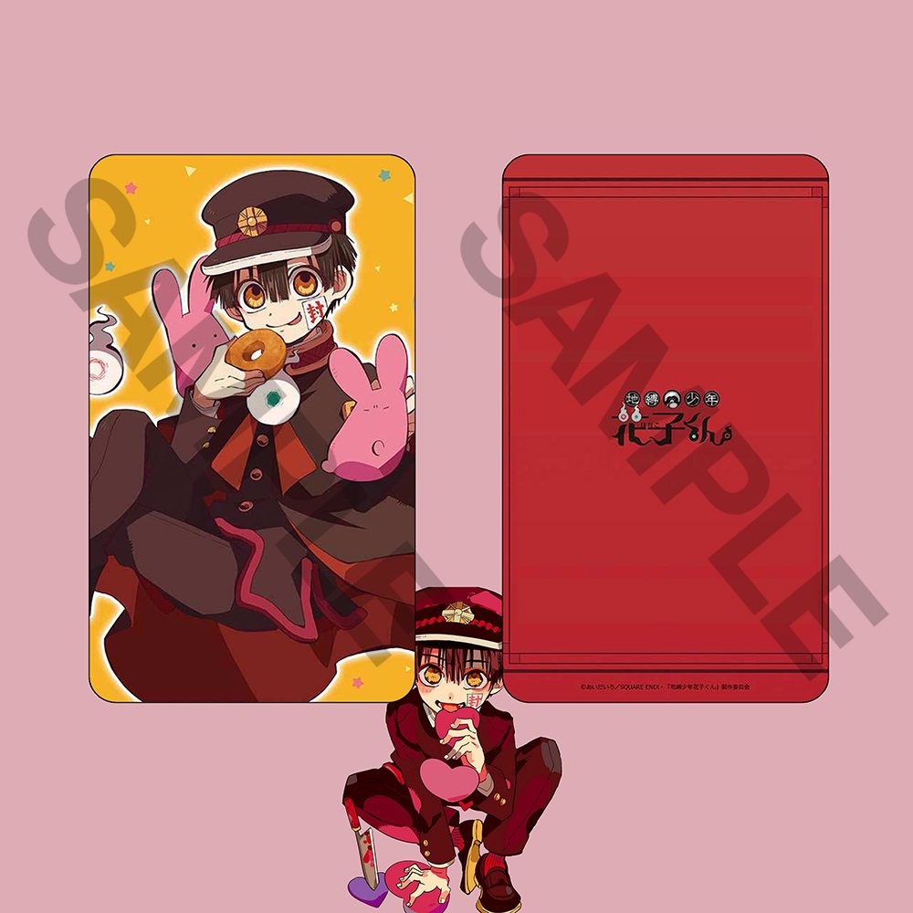Ảnh card bo góc in hình JIBAKU SHOUNEN HANAKO-KUN Cậu Ma Nhà Xí m1 thẻ bo viền 5*8cm anime chibi sưu tầm