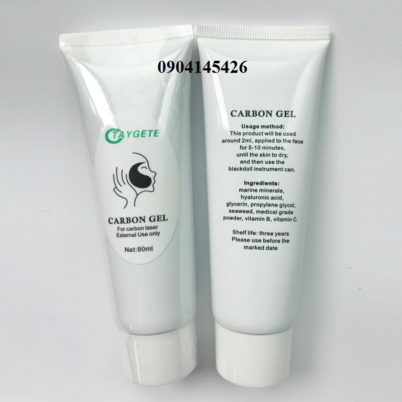 Gel Carbon dùng cho máy xóa xăm dùng trẻ hóa da TAYGETE