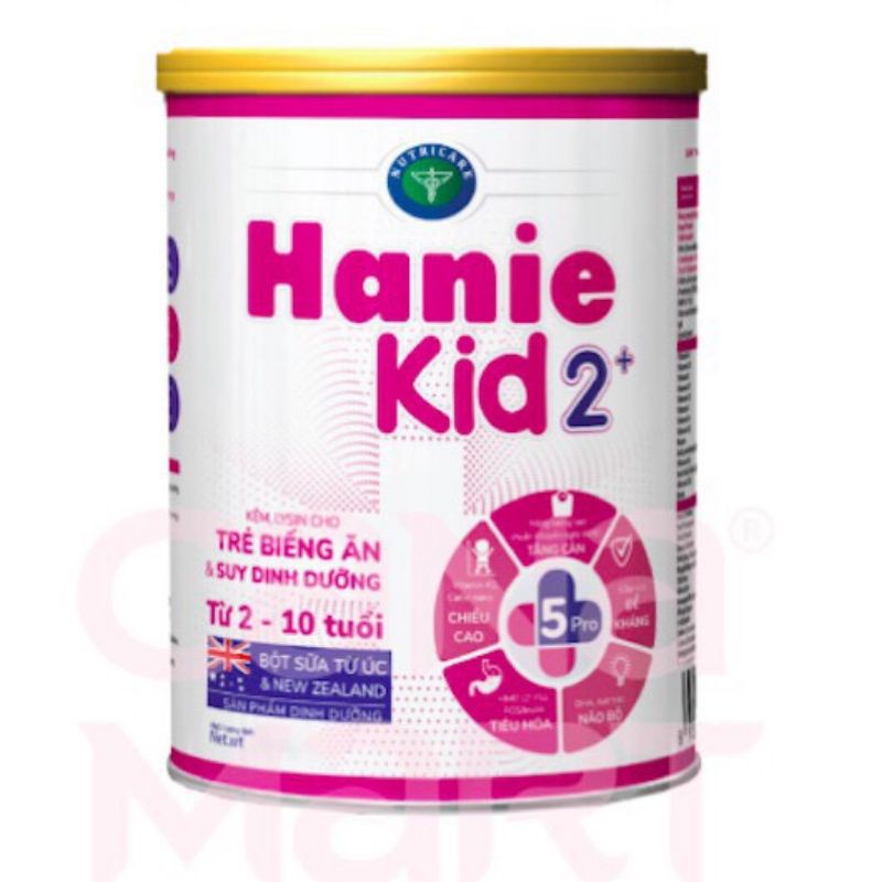 Sữa bột Hanie Kid 2+ (900g)