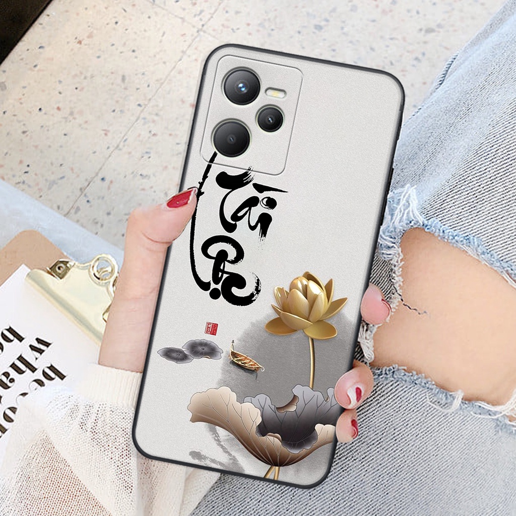 Ốp lưng Realme C35 in hình chữ tài chữ lộc, Cha Mẹ, bình an SIÊU ĐẸP