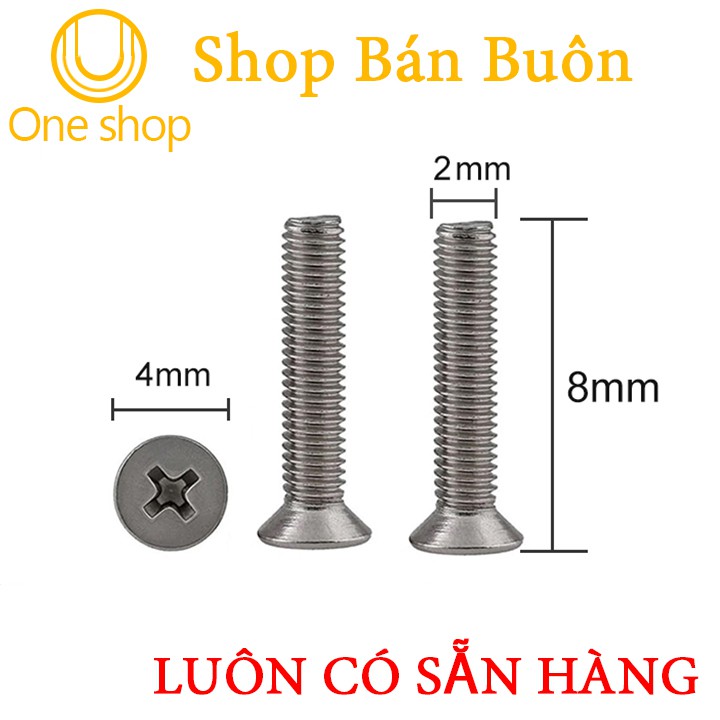 Ốc M2-8mm Ốc Bắt Động Cơ 180