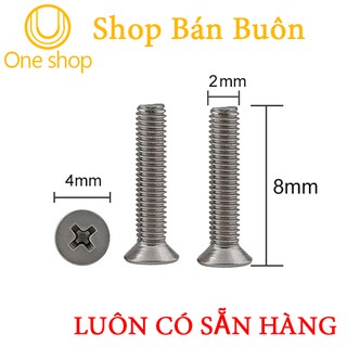 Ốc M2-8mm Ốc Bắt Động Cơ 180