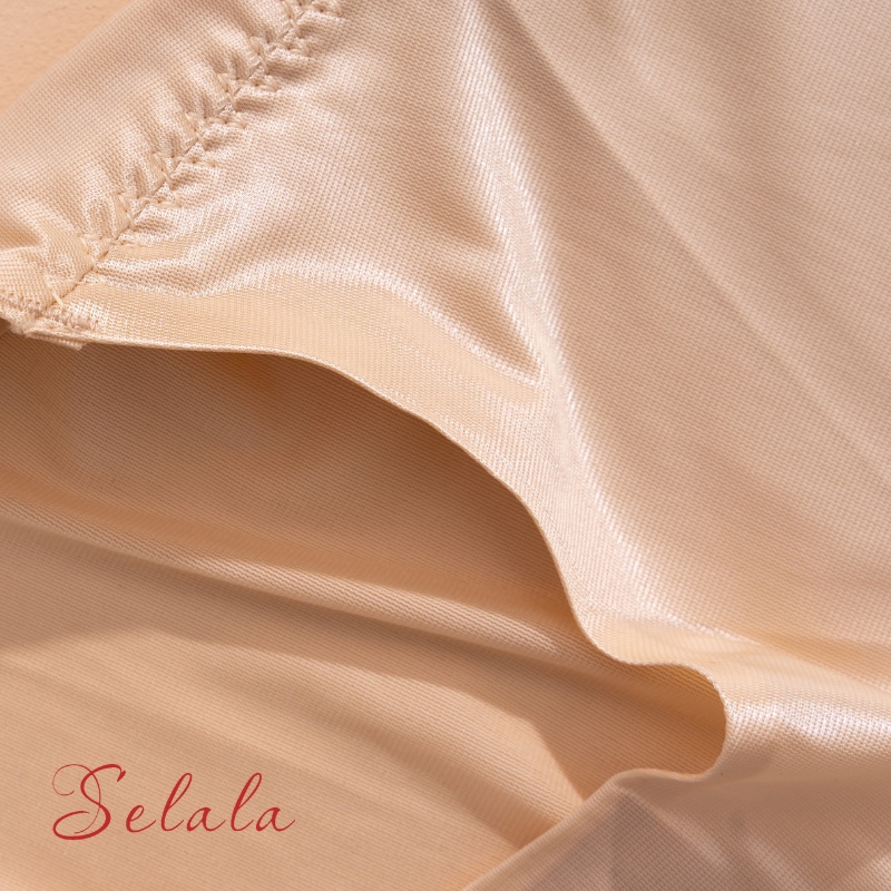 Quần Gen Bụng Selala Su Lụa Cao Cấp Phối Hoa Ôm Sát Che Mỡ Nâng Mông QG09