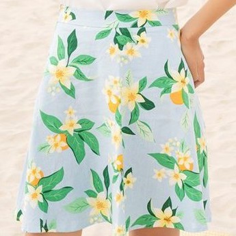 [Mã FASHIONMALLT4 giảm 15% đơn 150k] Ceci Cela - Chân Váy Jungle - Mint | BigBuy360 - bigbuy360.vn