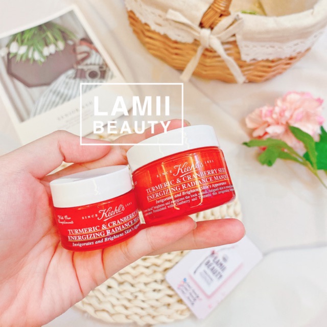 MẶT NẠ NGHỆ KIEHLS TUMERIC & CRANBERRY SEED ENERGIZING RADIANCE MASQUE