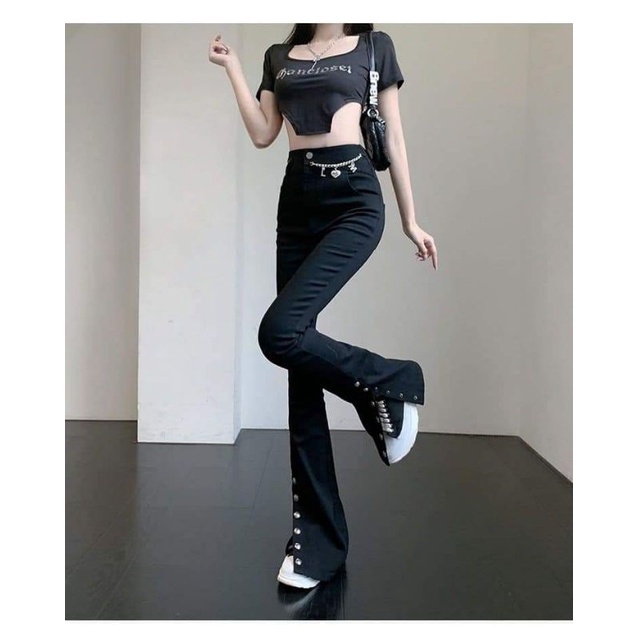 Quần Jean Nữ Cá Tính