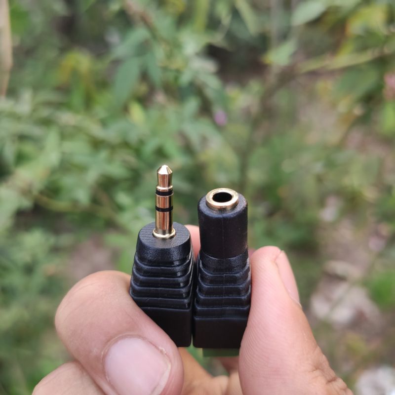 Giắc 3.5mm 3 ngấn domino, jack AUX domino, giắc câu AUX, giắc câu 3.5mm, giắc nối dài AUX, dễ dàng nối dài chiết áp