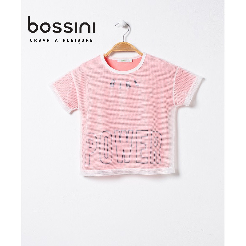 Áo thun kiểu dạng lưới bé gái Bossini 540813010