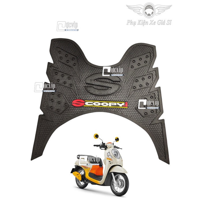 Thảm Cao Su Lót Chân Xe Scoopy Siêu Dày MS4497