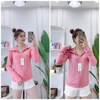 Áo chống Nắng Ngắn Nữ Thông Hơi