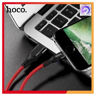 Cáp sạc nhanh hoco u54 lightning 1,2m